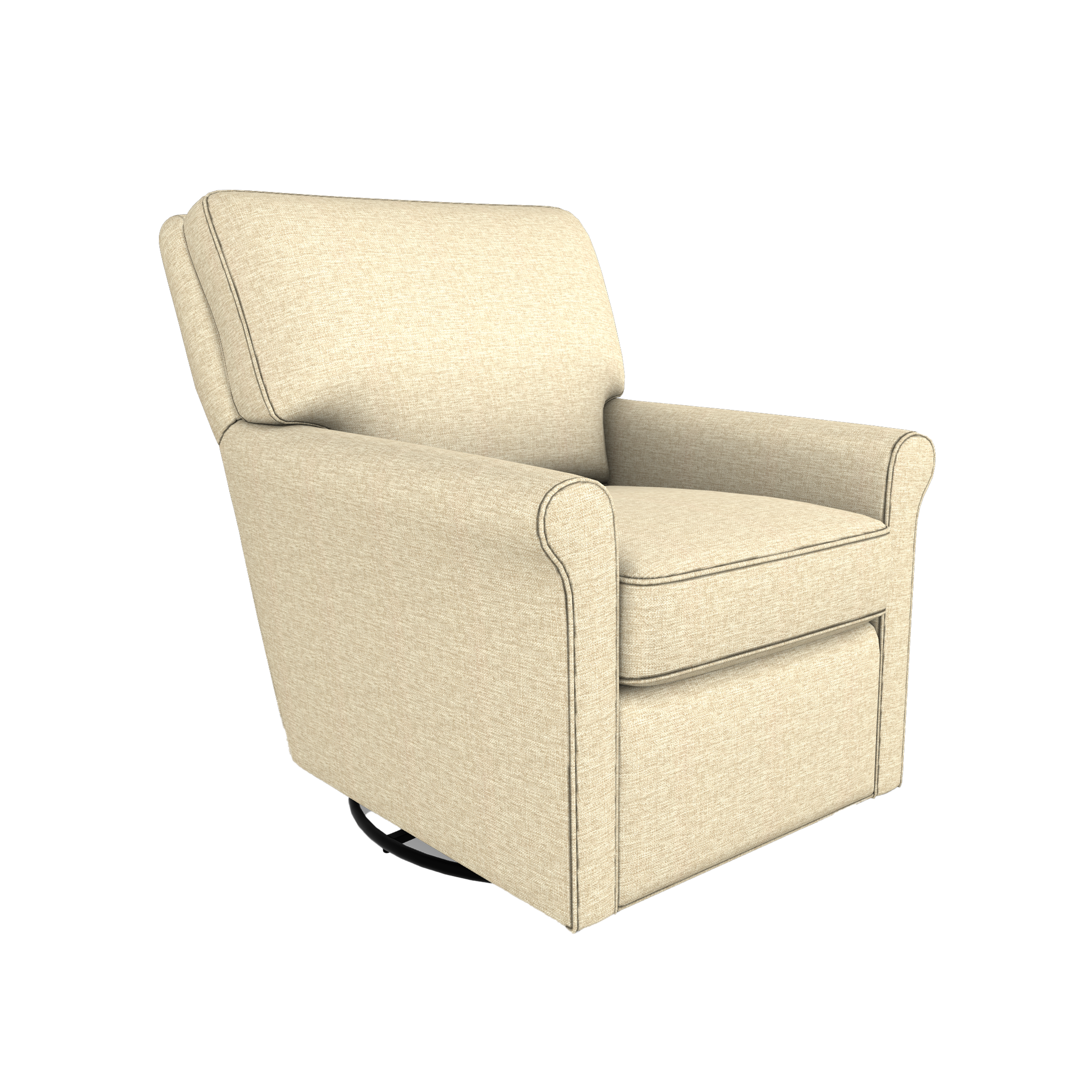 Kacey Swivel Glider Chair - Tots to Teens Furniture