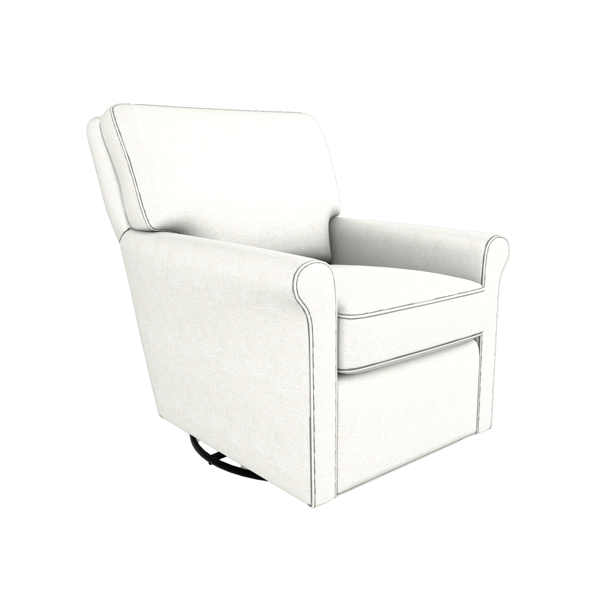 Kacey Swivel Glider Chair - Tots to Teens Furniture