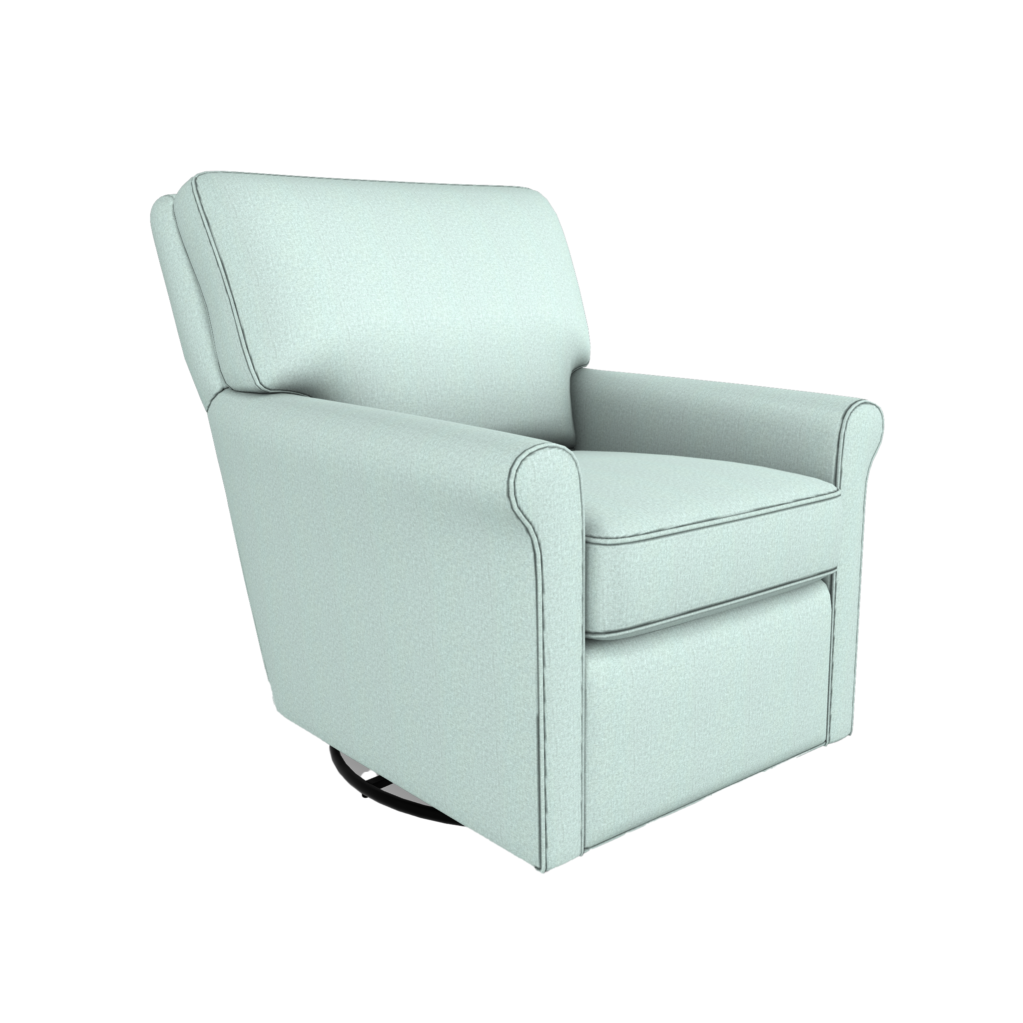 Kacey Swivel Glider Chair - Tots to Teens Furniture