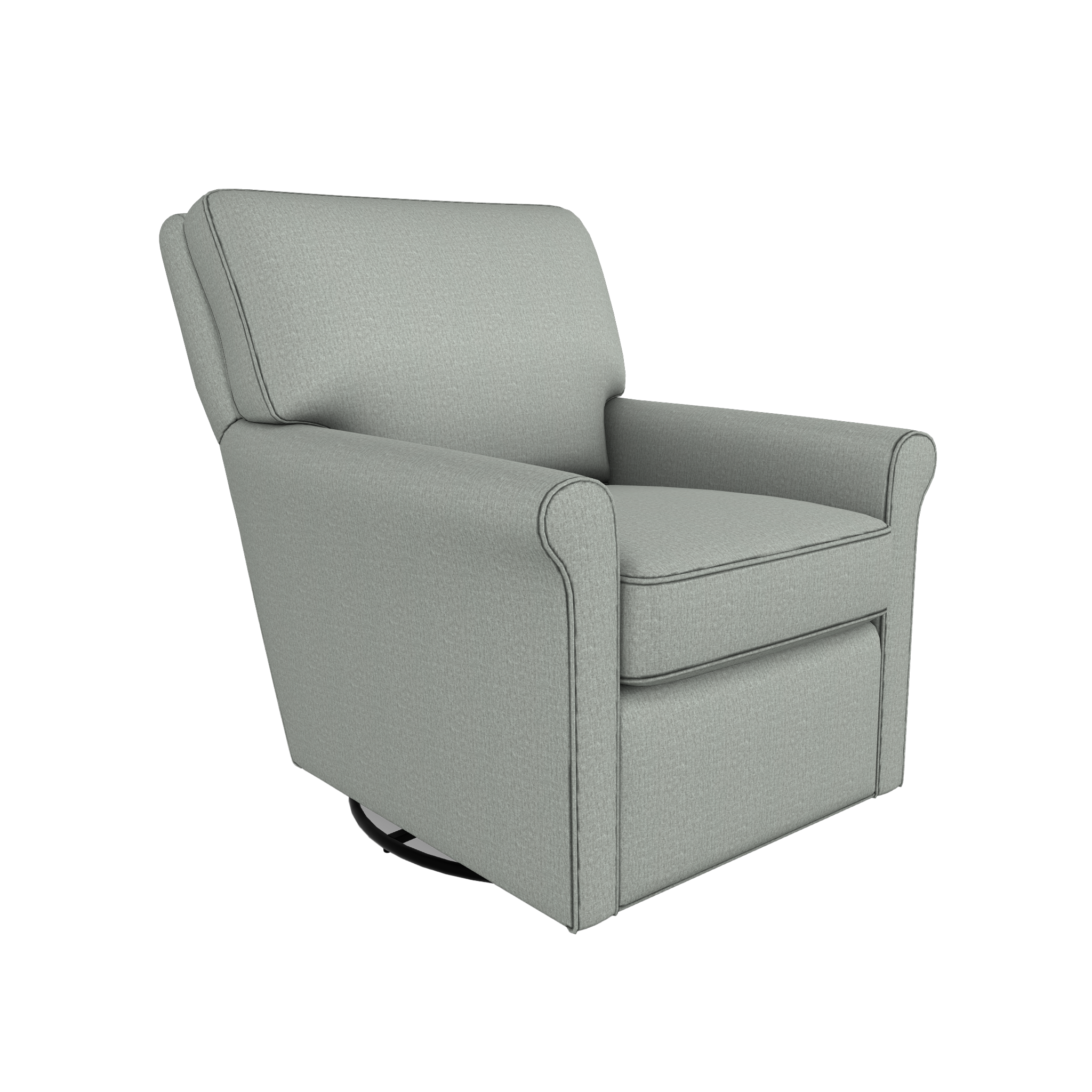 Kacey Swivel Glider Chair - Tots to Teens Furniture
