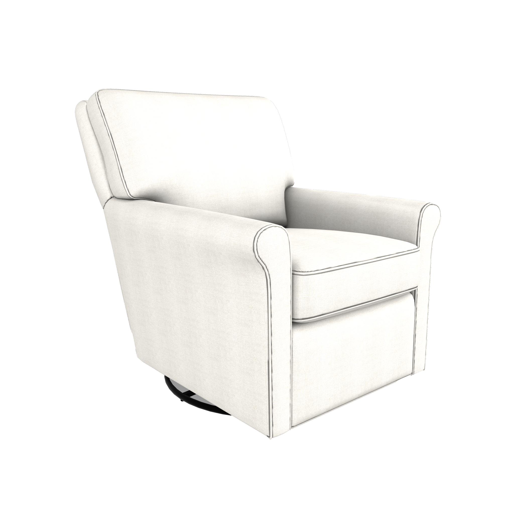 Kacey Swivel Glider Chair - Tots to Teens Furniture