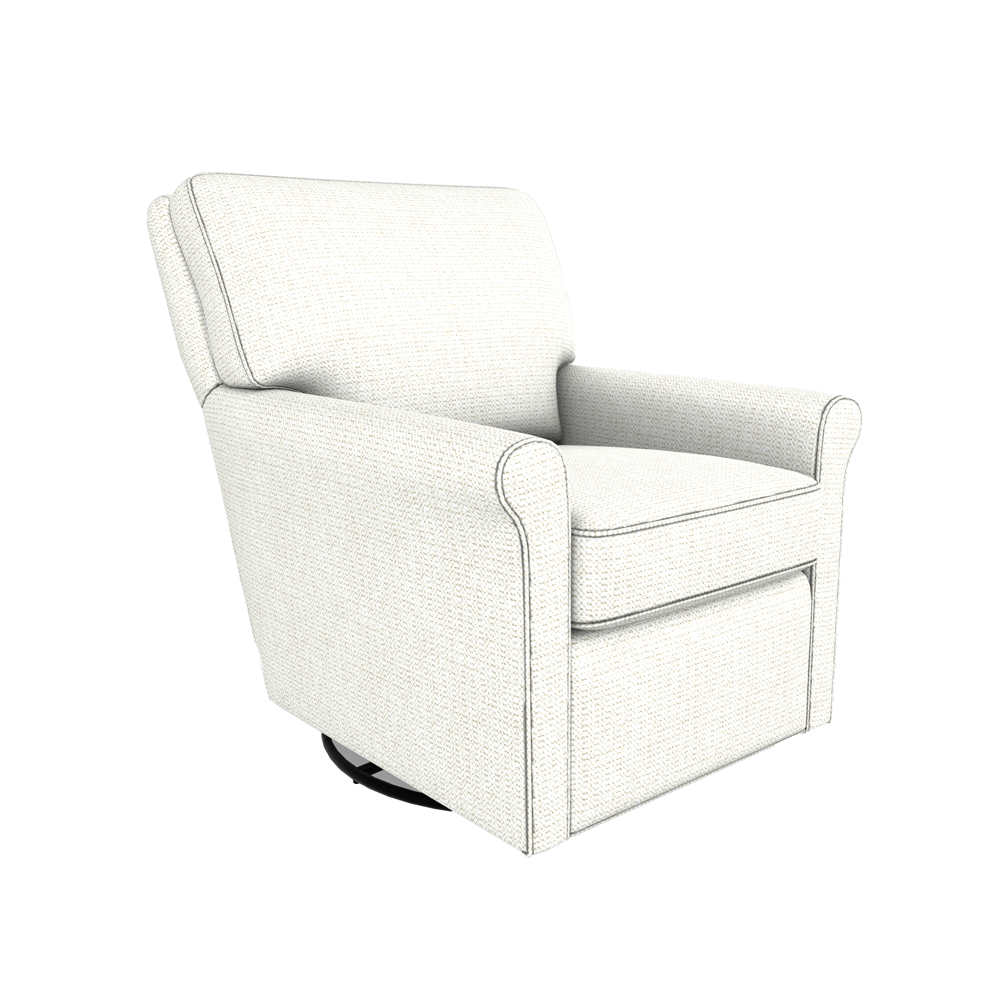 Kacey Swivel Glider Chair - Tots to Teens Furniture