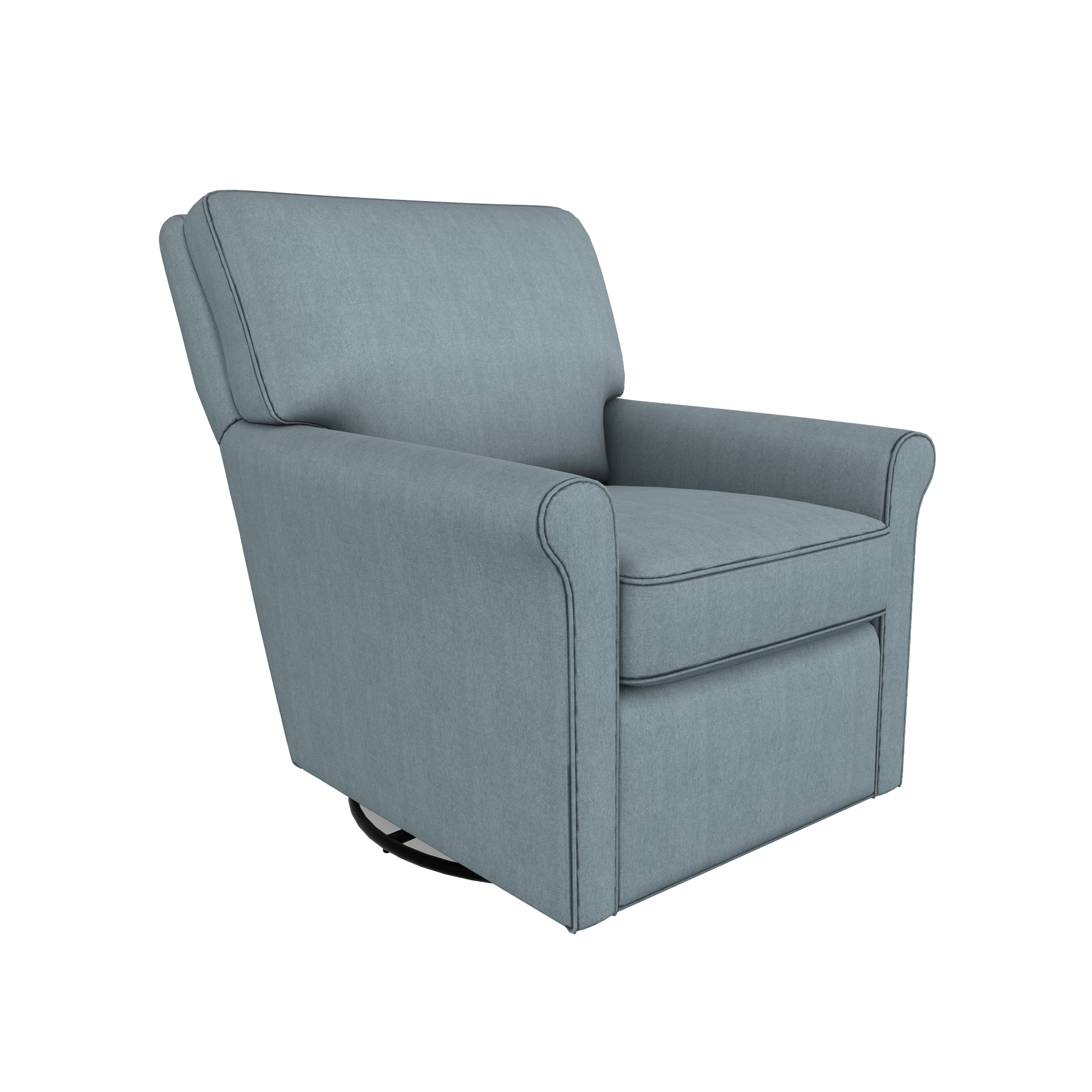 Kacey Swivel Glider Chair - Tots to Teens Furniture