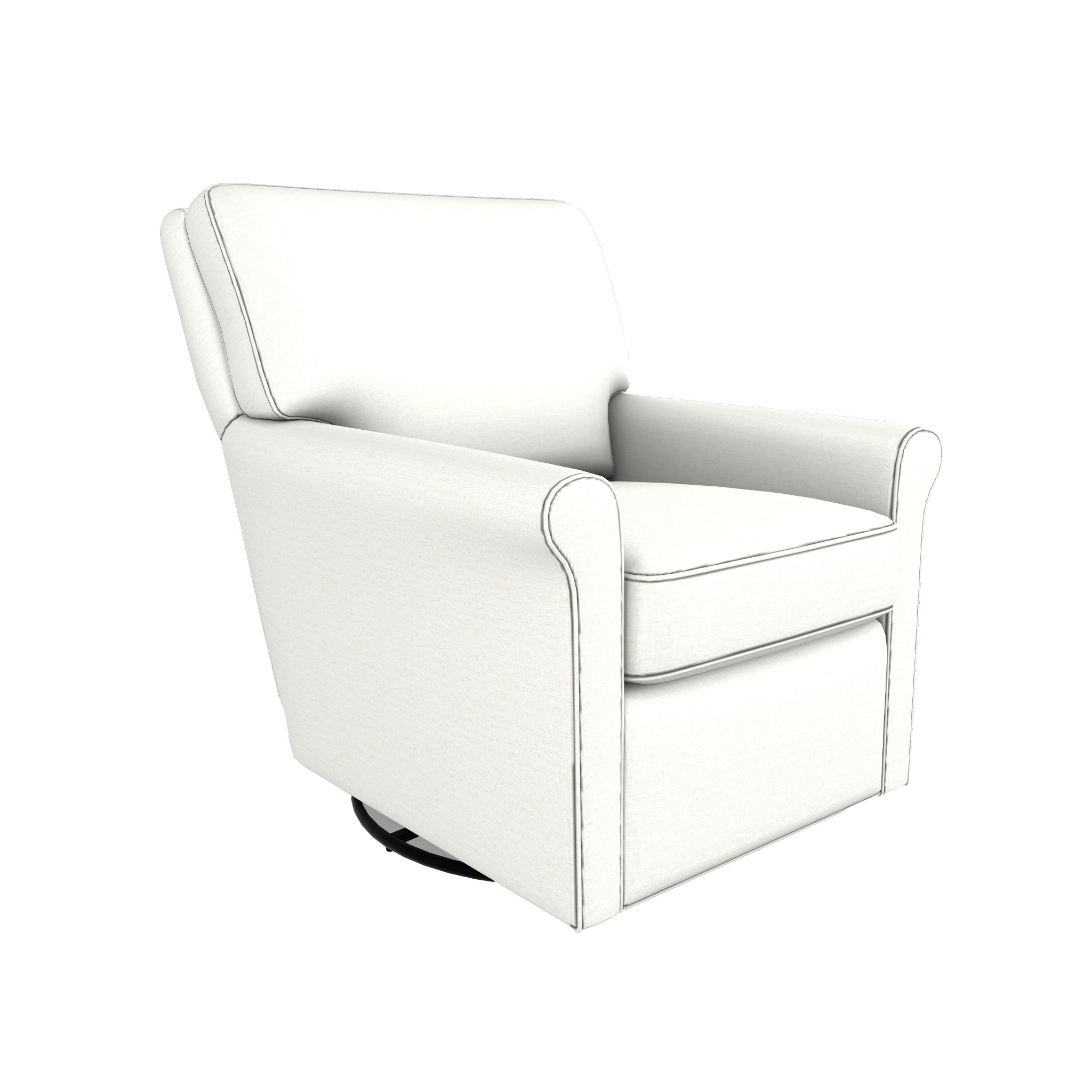 Kacey Swivel Glider Chair - Tots to Teens Furniture