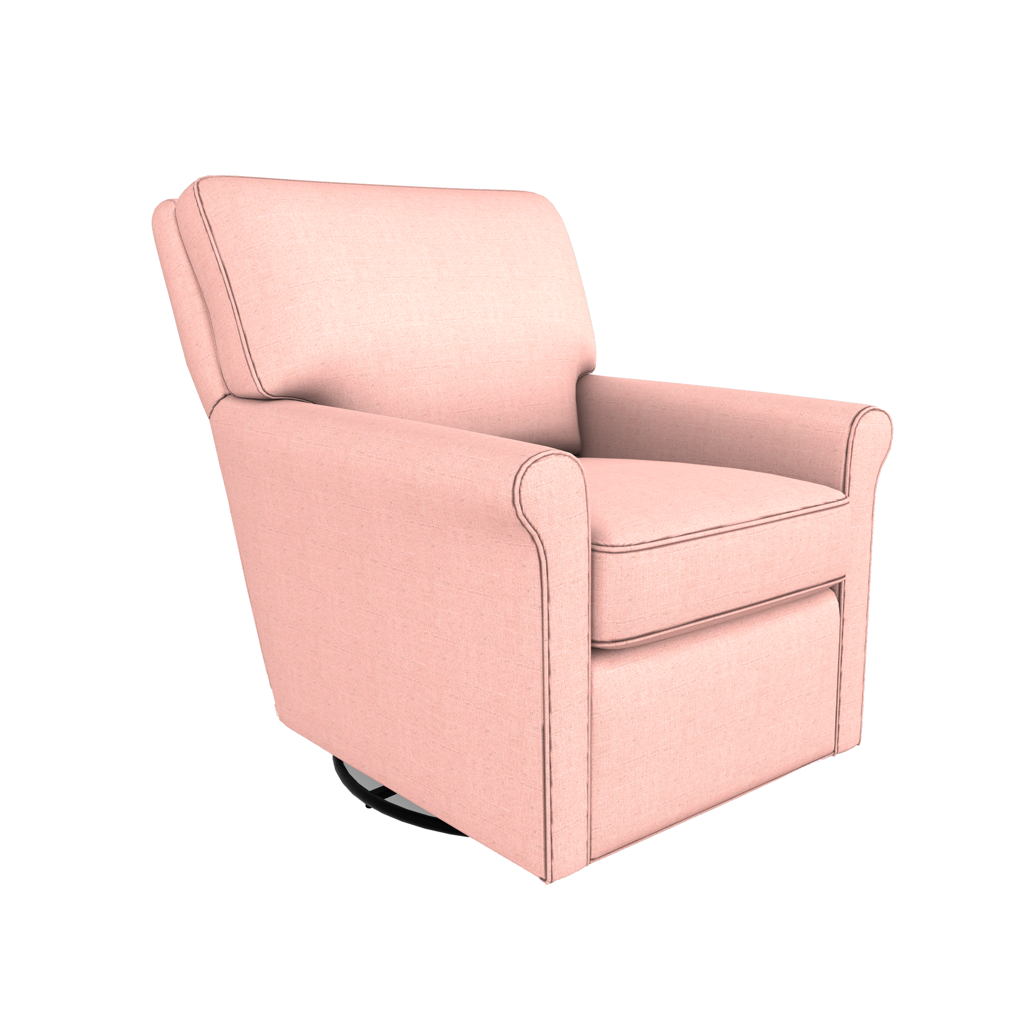 Kacey Swivel Glider Chair - Tots to Teens Furniture