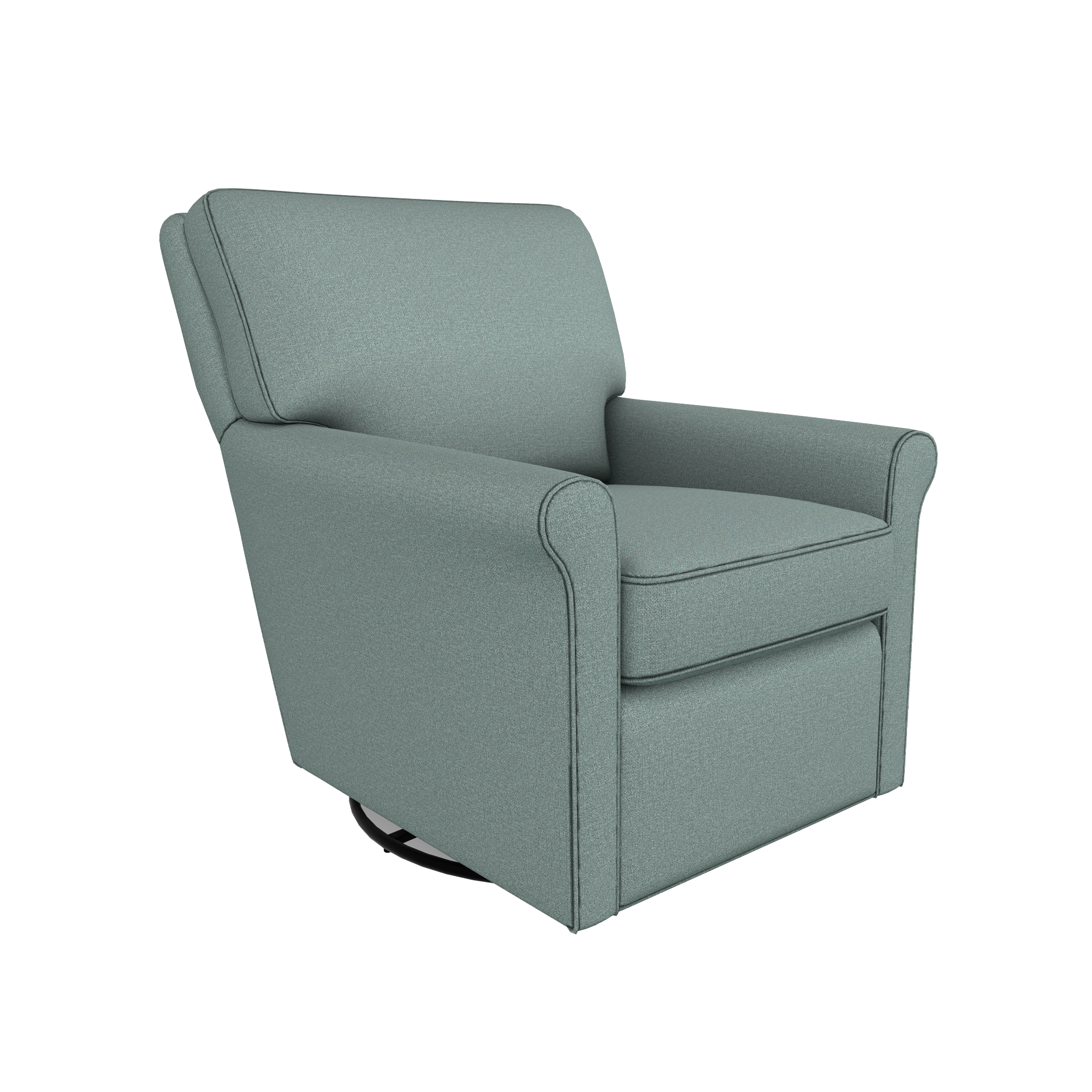 Kacey Swivel Glider Chair - Tots to Teens Furniture