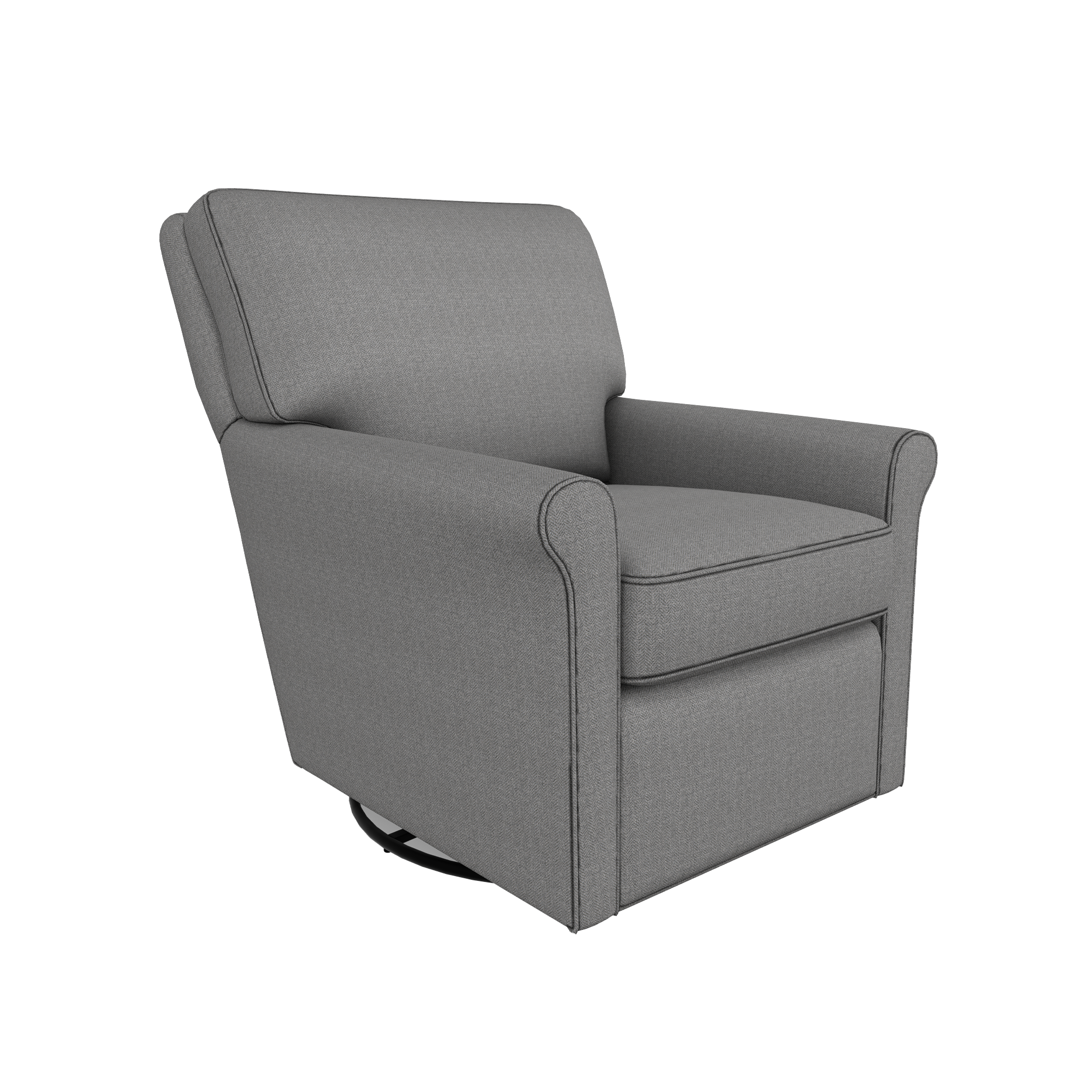 Kacey Swivel Glider Chair - Tots to Teens Furniture