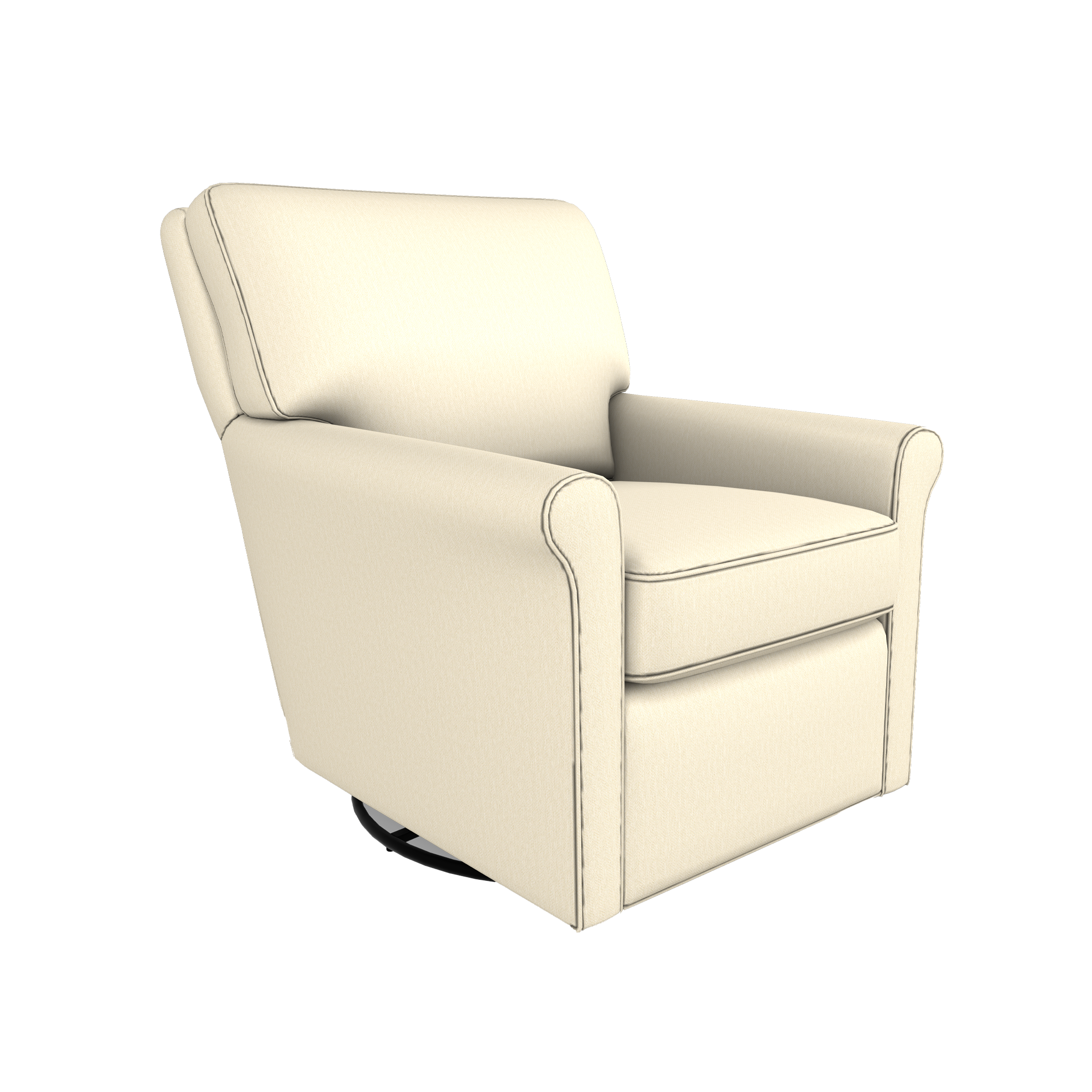 Kacey Swivel Glider Chair - Tots to Teens Furniture