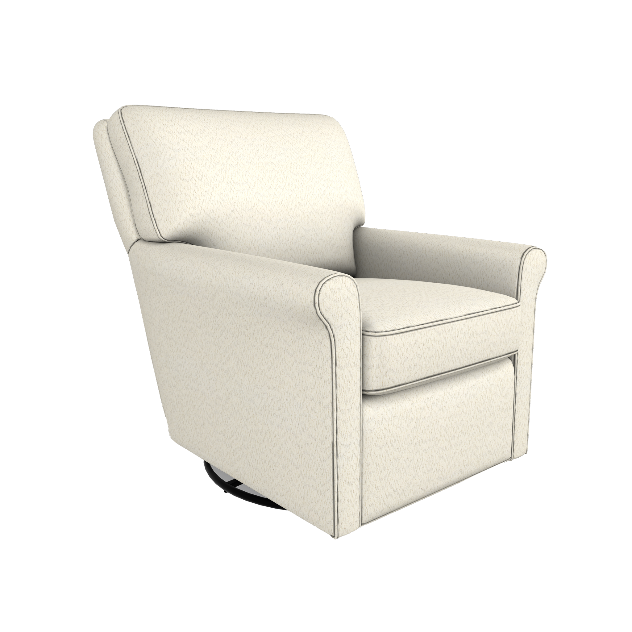 Kacey Swivel Glider Chair - Tots to Teens Furniture