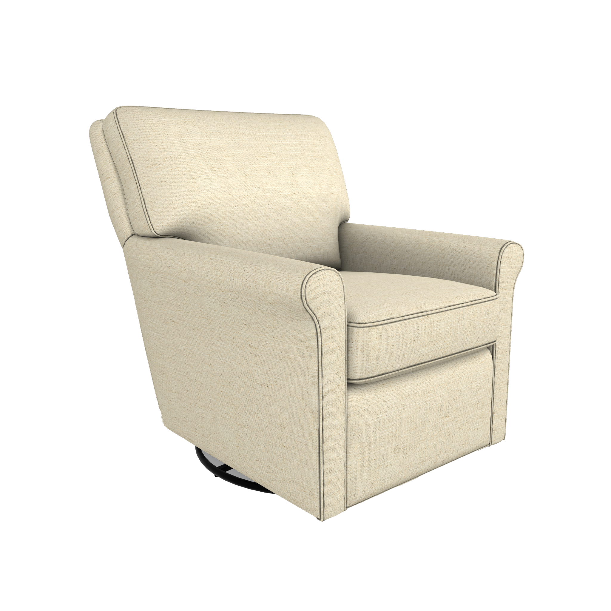 Kacey Swivel Glider Chair - Tots to Teens Furniture