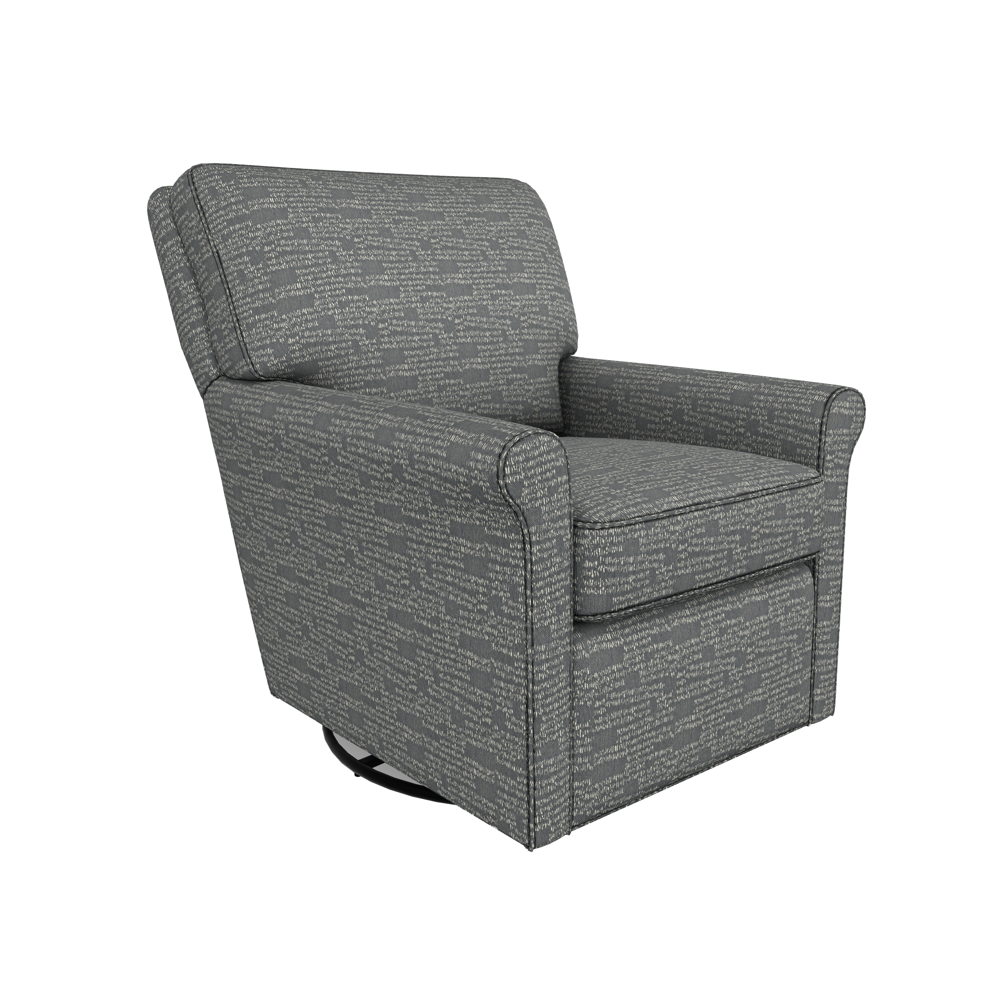 Kacey Swivel Glider Chair - Tots to Teens Furniture