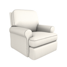 TRYP Stylish Swivel Glider Recliner - Tots to Teens Furniture