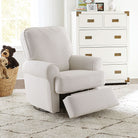 TRYP Stylish Swivel Glider Recliner - Tots to Teens Furniture