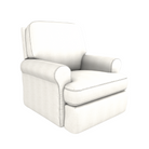 TRYP Stylish Swivel Glider Recliner - Tots to Teens Furniture
