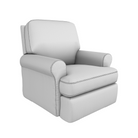 TRYP Stylish Swivel Glider Recliner - Tots to Teens Furniture