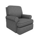 TRYP Stylish Swivel Glider Recliner - Tots to Teens Furniture
