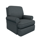TRYP Stylish Swivel Glider Recliner - Tots to Teens Furniture