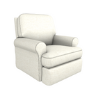 TRYP Stylish Swivel Glider Recliner - Tots to Teens Furniture
