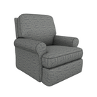 TRYP Stylish Swivel Glider Recliner - Tots to Teens Furniture