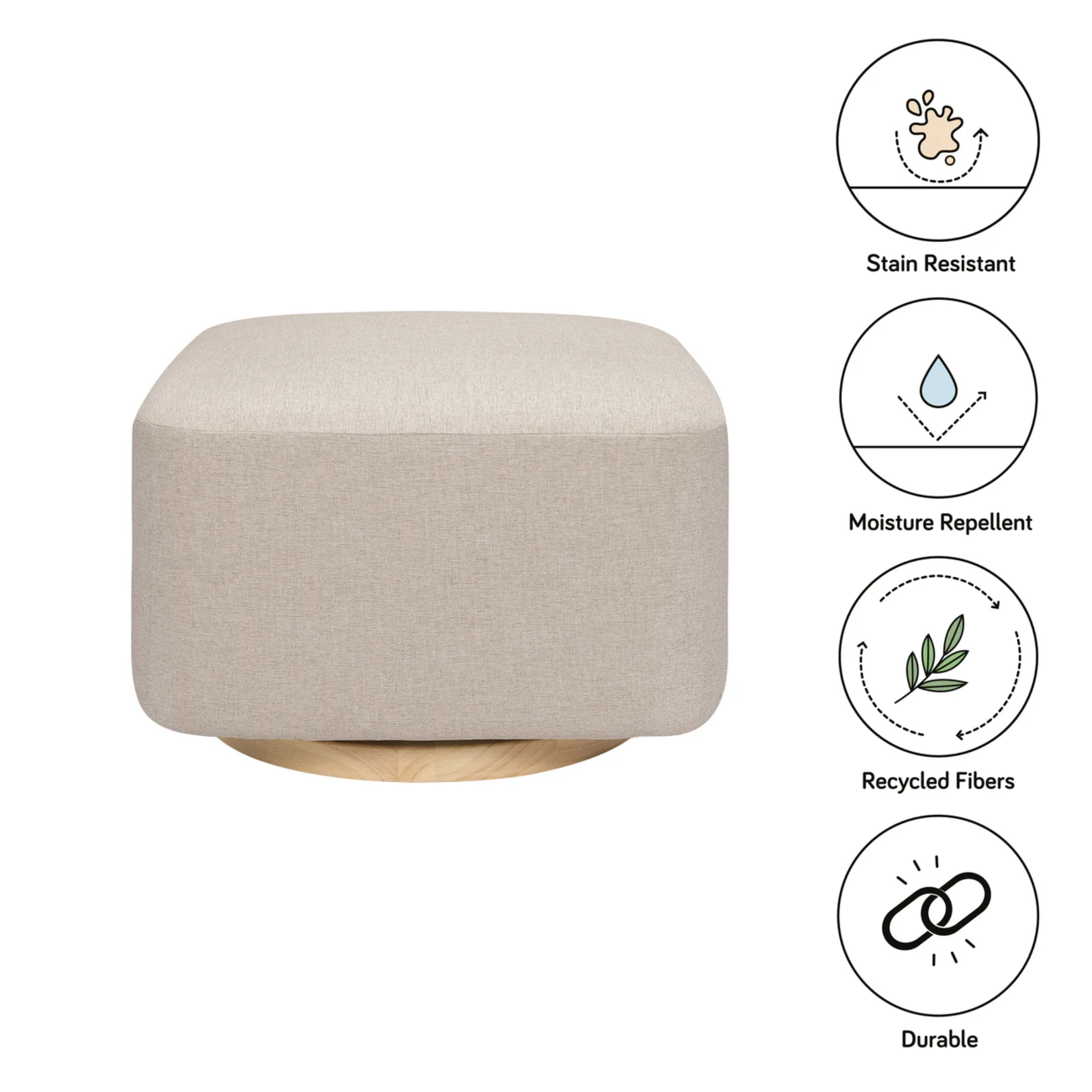 Kiwi Gliding Ottoman | Tots to Teens Furniture