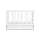 Bento 3-in-1 Convertible Storage Crib w/Toddler Bed Conversion Kit - Tots to Teens Furniture