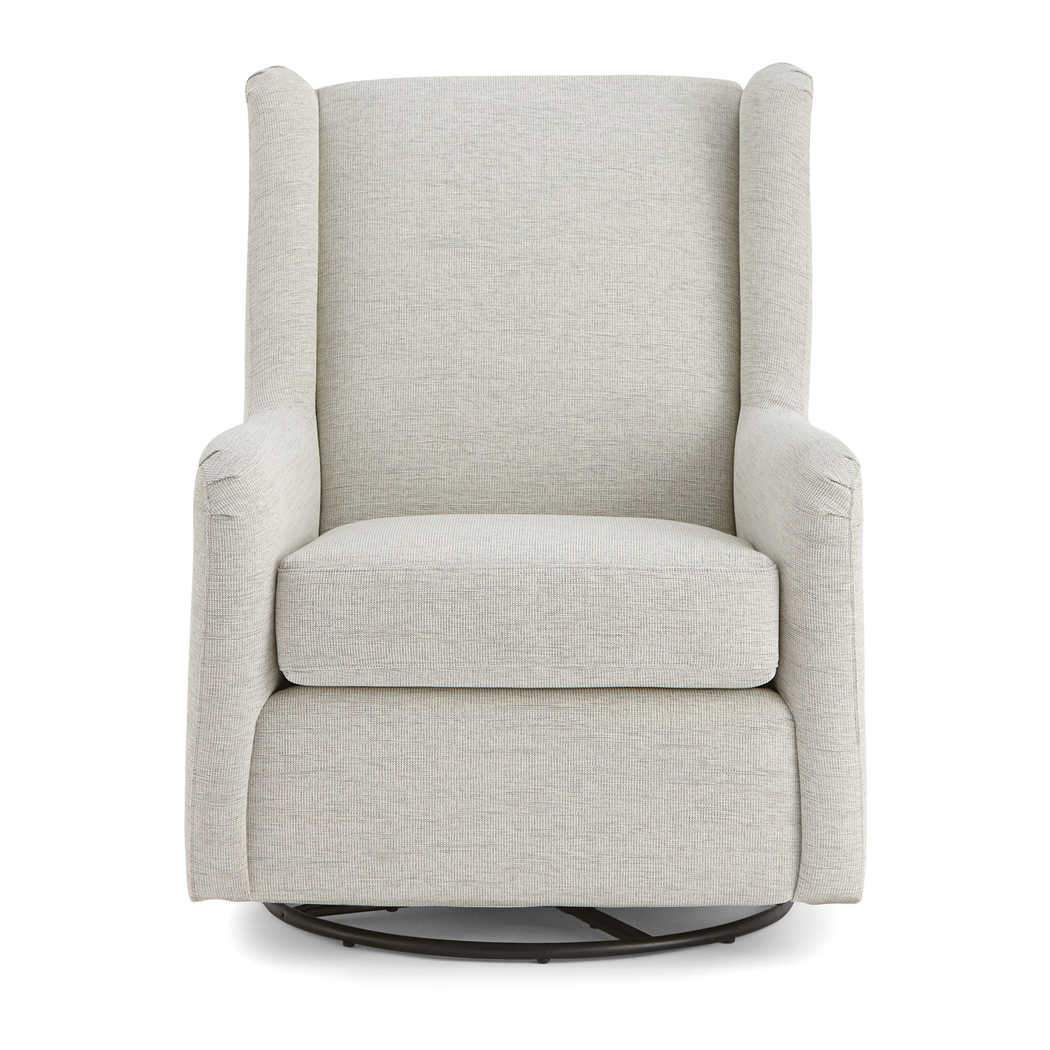 Brianna Swivel Glider Chair - Tots to Teens Furniture
