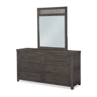 Bunkhouse Vertical Beveled Mirror - Tots to Teens Furniture