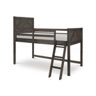 Bunkhouse Twin Mid Loft Bed - Tots to Teens Furniture