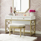Chelsea Upholstered Stool - Tots to Teens Furniture