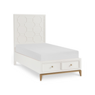 Chelsea Panel Bed with Storage - Tots to Teens Furniture
