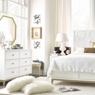 Chelsea Gold Finish Mirror - Tots to Teens Furniture