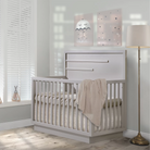Como Convertible Crib with Horizontal Moulding - Tots to Teens Furniture