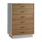 Como Naturale 6-Drawer Tall Chest - Tots to Teens Furniture