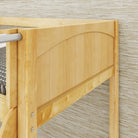 High Corner Triple Loft Bunk Bed with Stairs - Tots to Teens Furniture