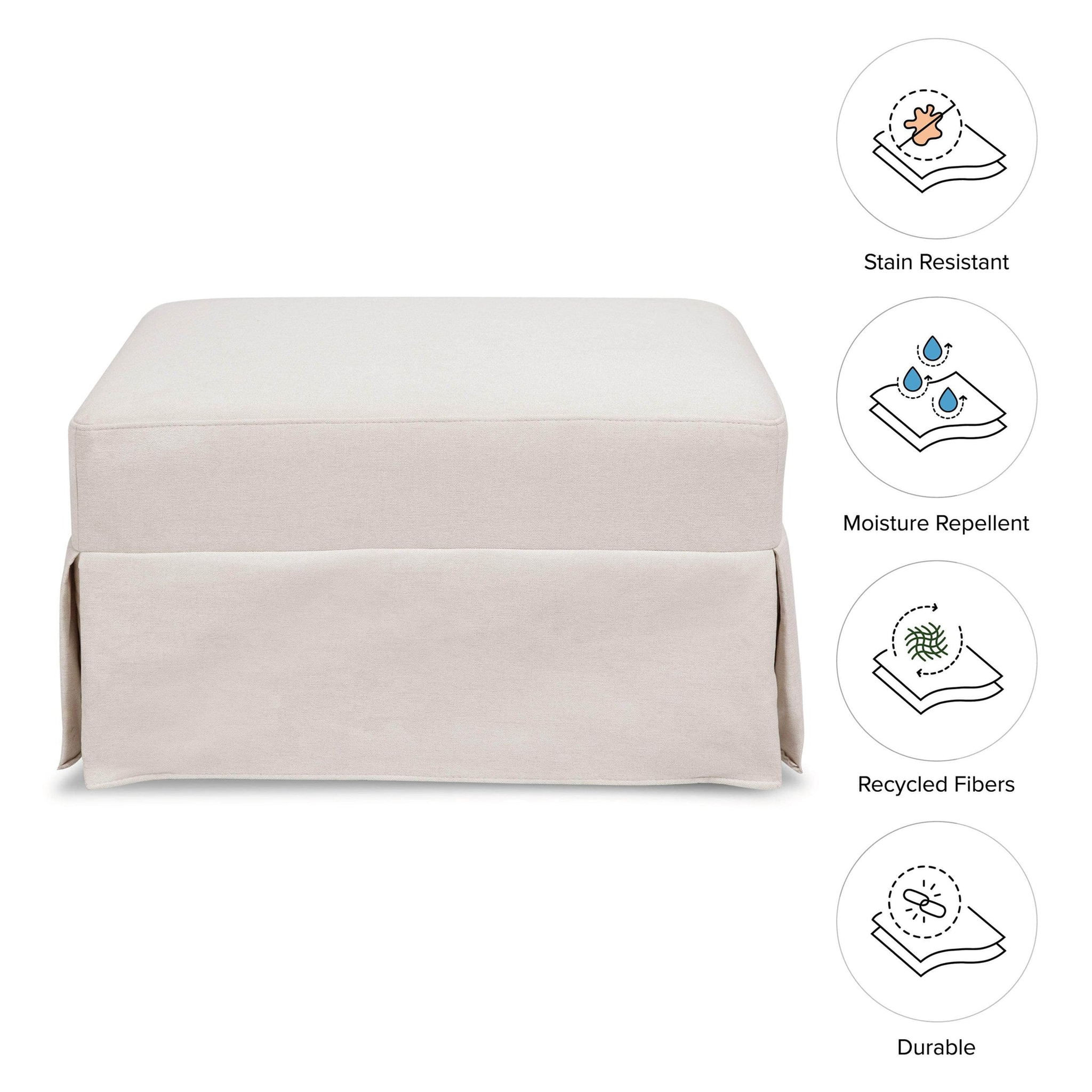 Crawford Gliding Ottoman - Tots to Teens Furniture