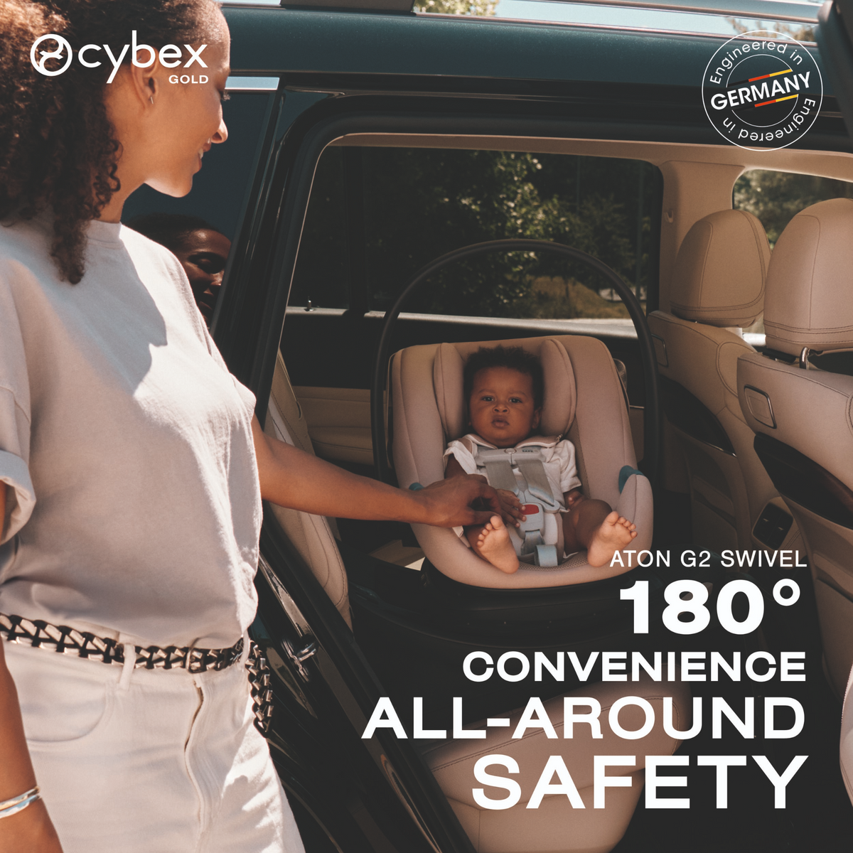 CYBEX Aton G2 Swivel Infant Car Seat with Load Leg Base