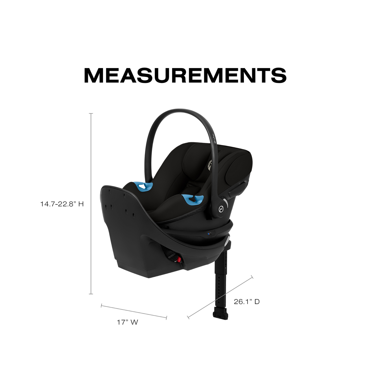 CYBEX Aton G2 Swivel Infant Car Seat with Load Leg Base