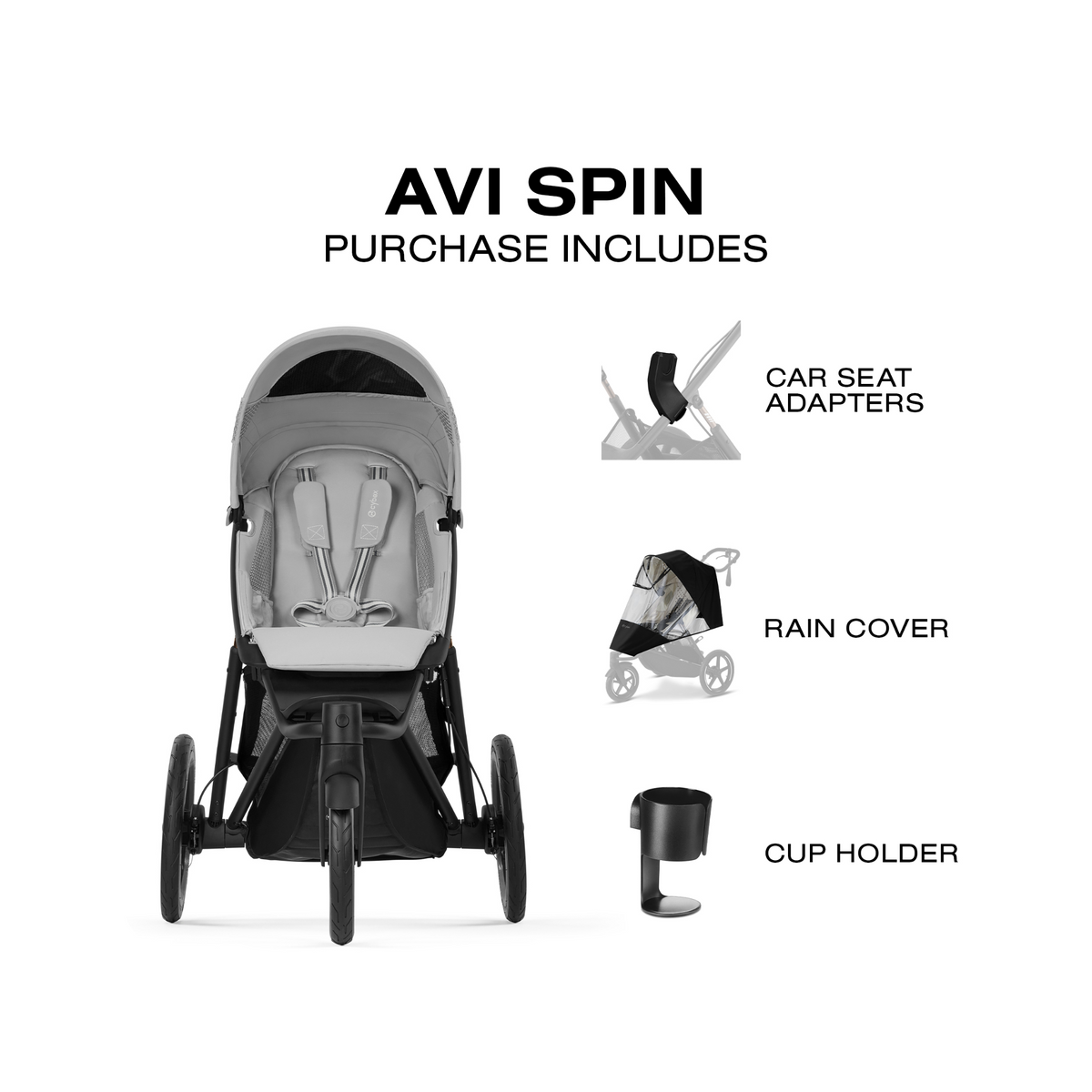 CYBEX Avi Spin Jogging Stroller