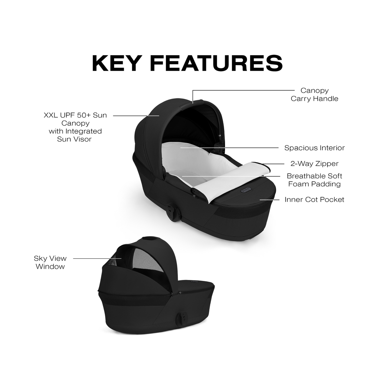 CYBEX Balios Fold Cot