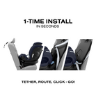 CYBEX Callisto G 360 Rotating All-in-One Convertible Car Seat - Tots to Teens Furniture