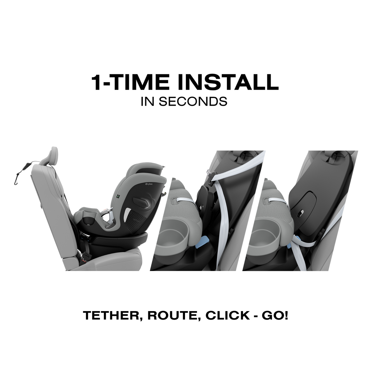 CYBEX Callisto G 360 Rotating All-in-One Convertible Car Seat - Tots to Teens Furniture