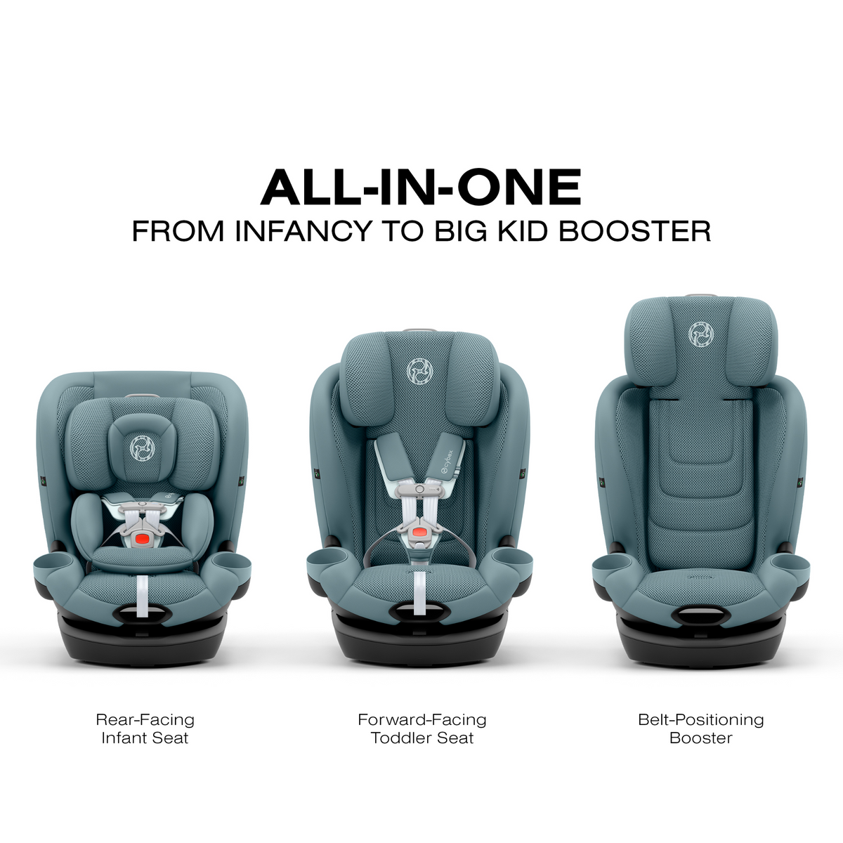 CYBEX Callisto G 360 Rotating All-in-One Convertible Car Seat - Tots to Teens Furniture