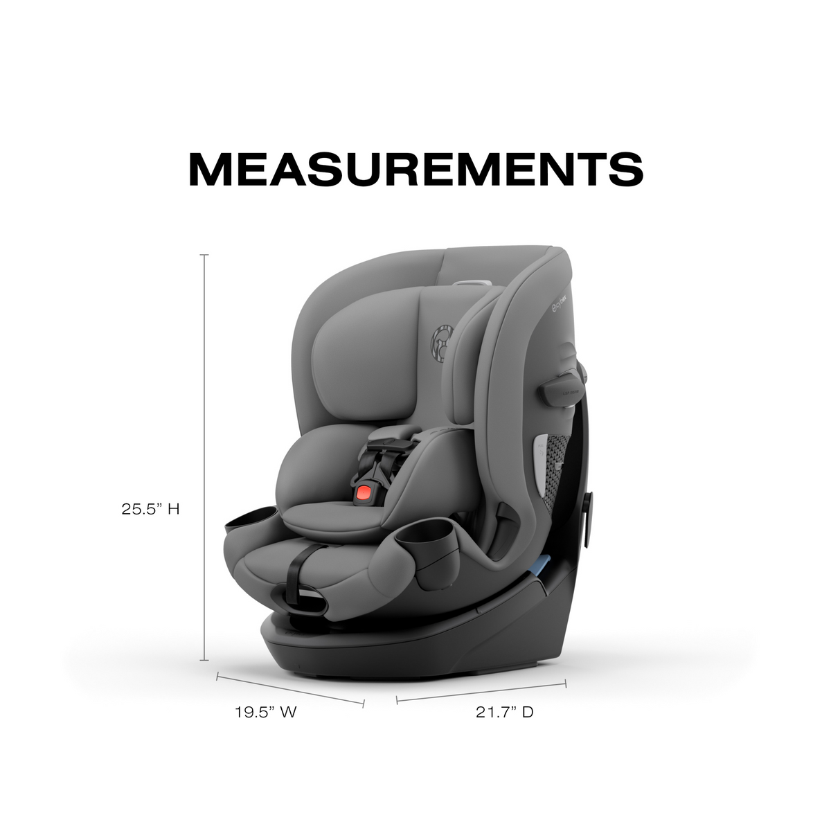 CYBEX Callisto G 360 Select Rotating All-in-One Convertible Car Seat