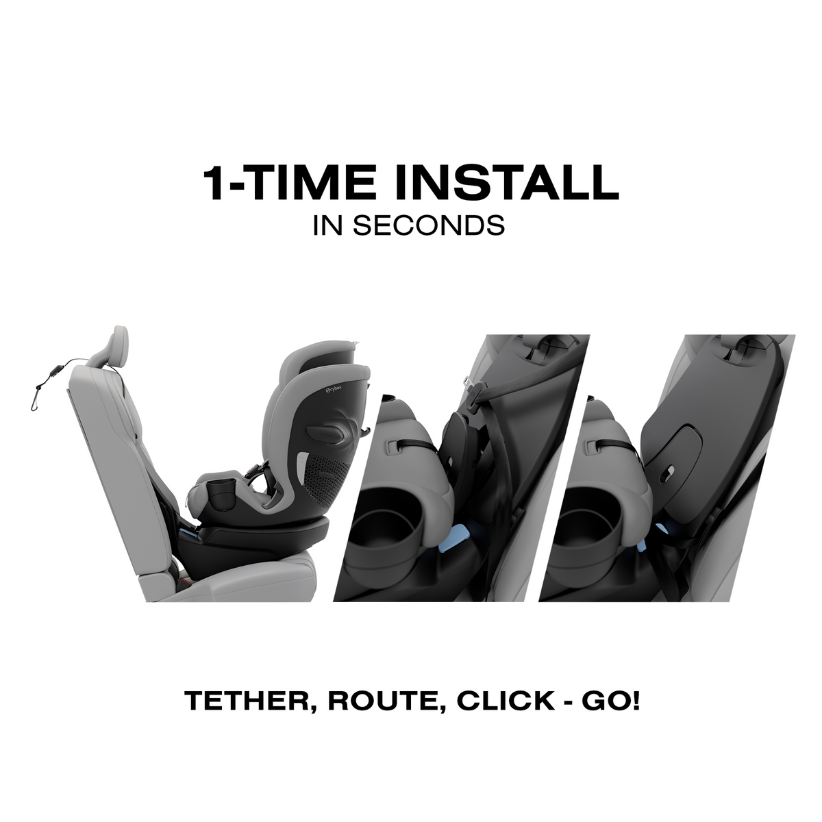CYBEX Callisto G 360 Select Rotating All-in-One Convertible Car Seat