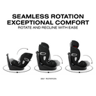 CYBEX Callisto T 360 Rotating All-in-One Convertible Car Seat