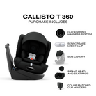 CYBEX Callisto T 360 Rotating All-in-One Convertible Car Seat