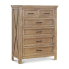 Emory Farmhouse 6-Drawer Chest - Tots to Teens Furniture