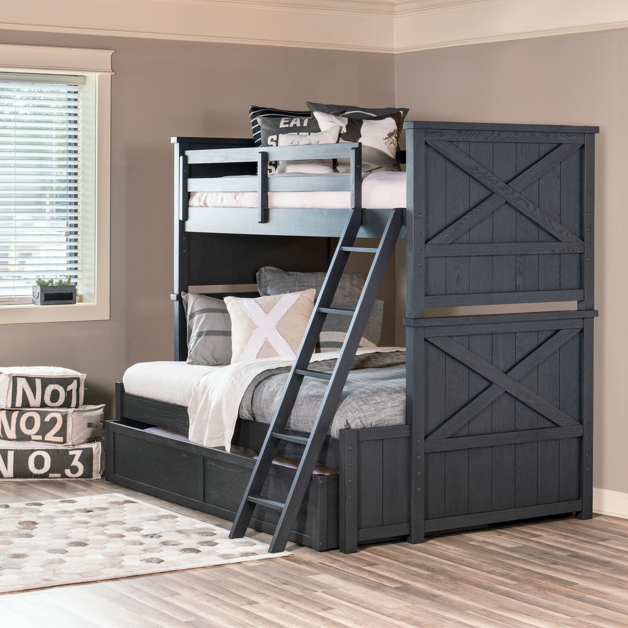 Flatiron Bunk Bed - Tots to Teens Furniture