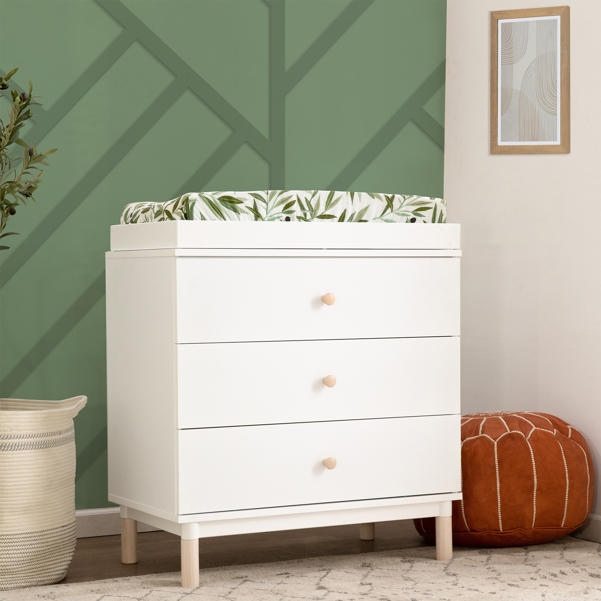 Gelato 3-Drawer Changer Dresser with Removable Changing Tray - Tots to Teens Furniture