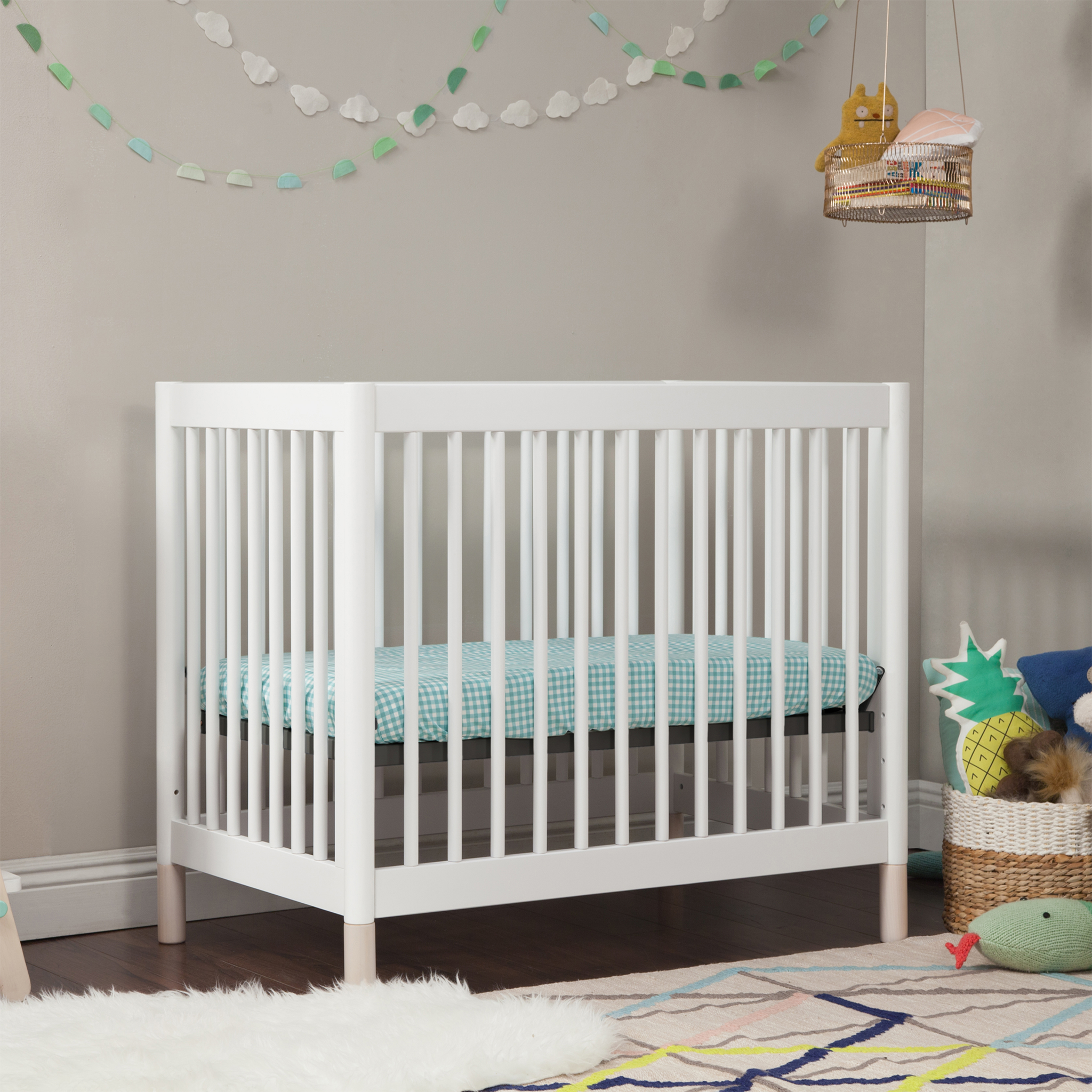 Gelato 4-in-1 Convertible Mini Crib and Twin Bed - Tots to Teens Furniture